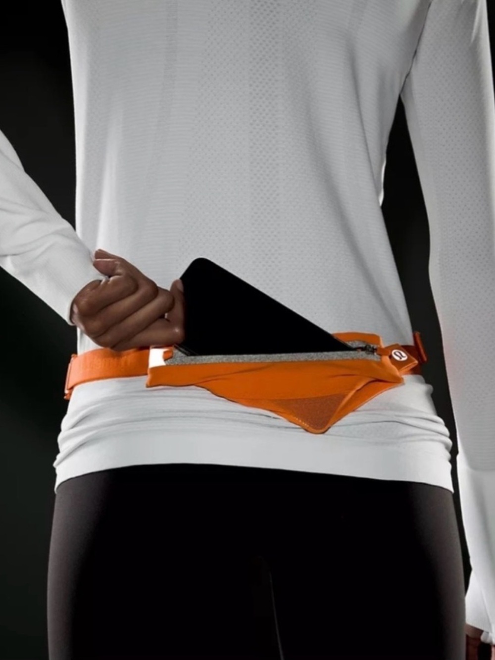 🧡Lululemon Fast and Free Run Belt *Mini in Coral Kiss Size S/M NWT LU9BQJS